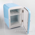 Cooler Box  Blue 4L 6 Cans Home Mini Refrigerator Factory